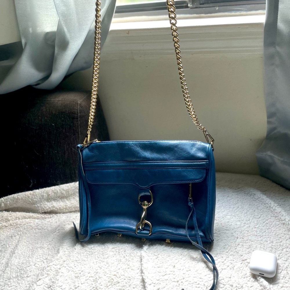 Rebecca Minkoff M.A.C. Crossbody Bag (Blue)